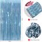 Foil Fringe Curtains Party Decorations - 2 Pack 3 x 8ft Tinsel Backdrop for Party Photo Backdrop Wedding Bridal Shower Bachelorette